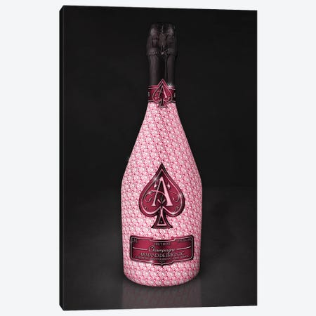 Rosé Ace Bottle Canvas Print #FAR27} by Frank Amoruso Art Print