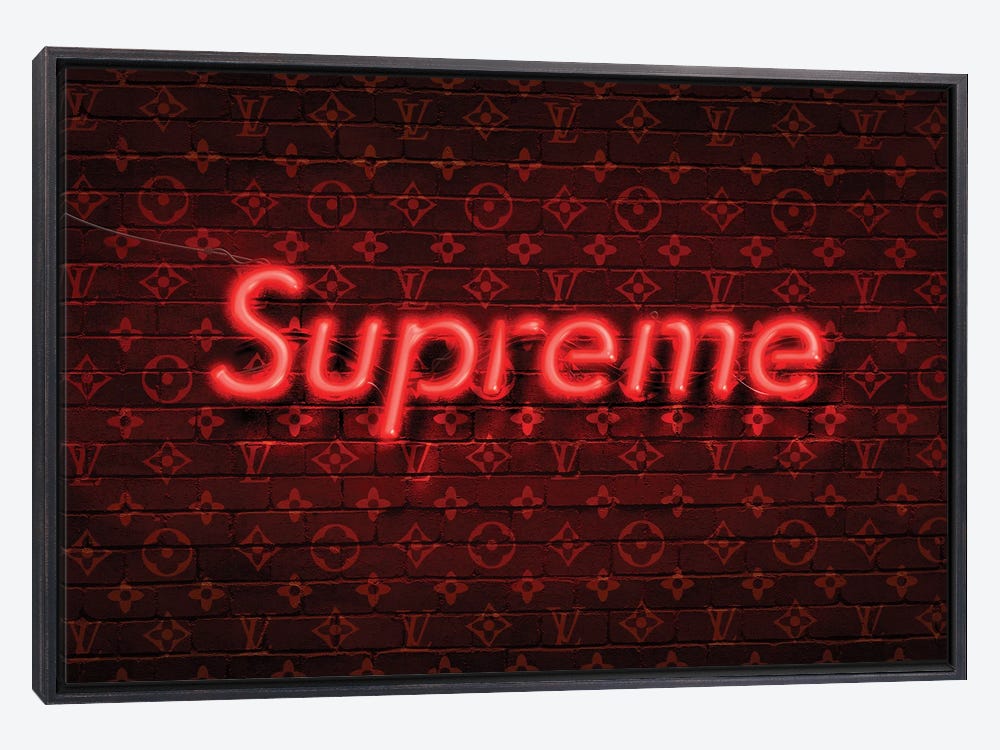 Hand painted Supreme x Louis Vuitton on gallery wrapped canvas. Let me know  what you think. More to come : r/Supreme