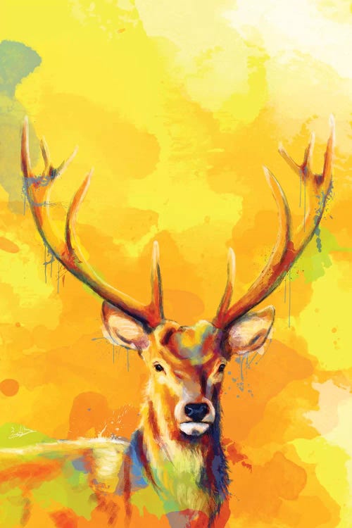 Forest King by Flo Art Studio wall art