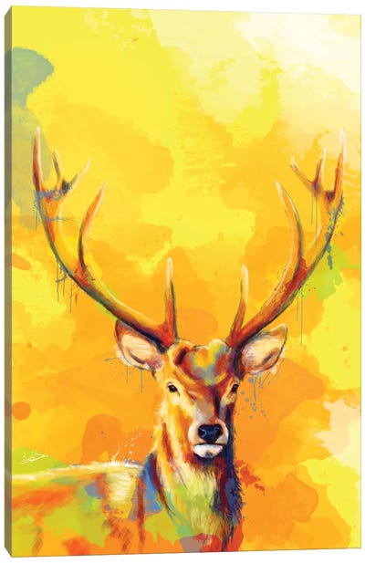 Forest King Canvas Art Print - Flo Art Studio