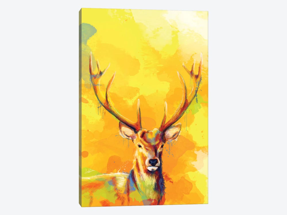 Forest King by Flo Art Studio 1-piece Canvas Wall Art