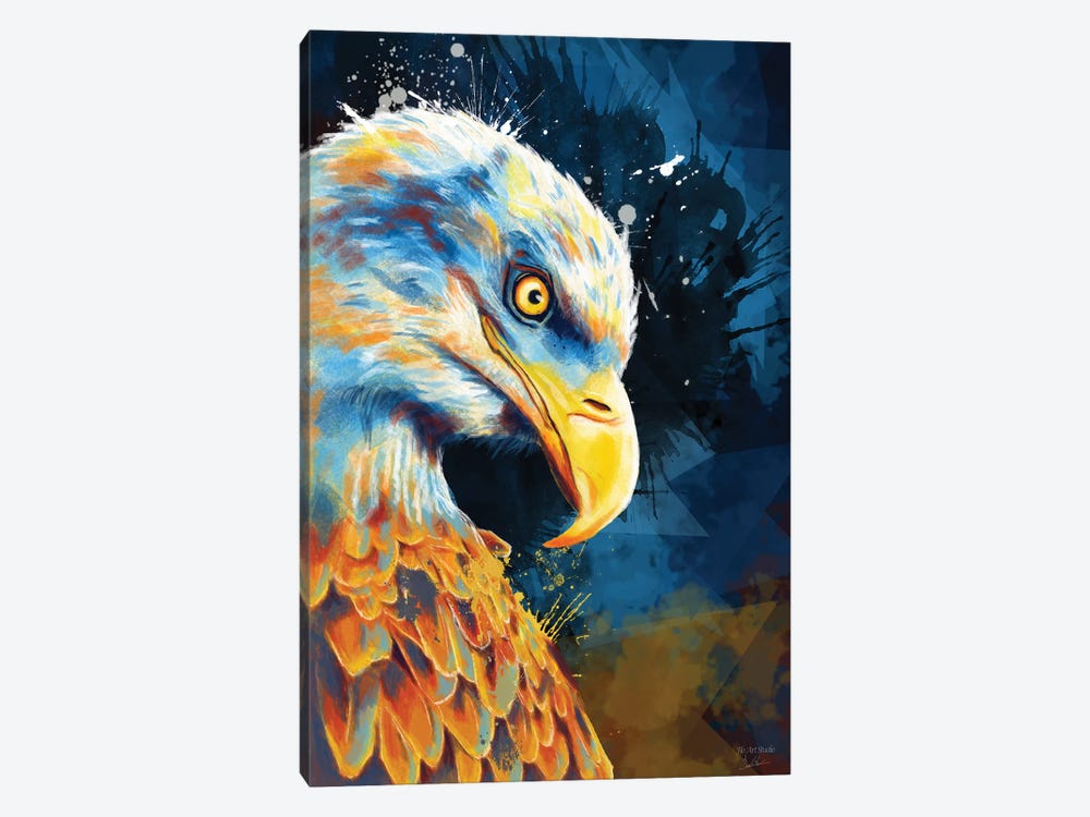 Eagle Eye by Flo Art Studio 1-piece Canvas Art Print