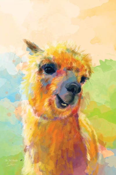 Colorful Happiness by Flo Art Studio framed wall art