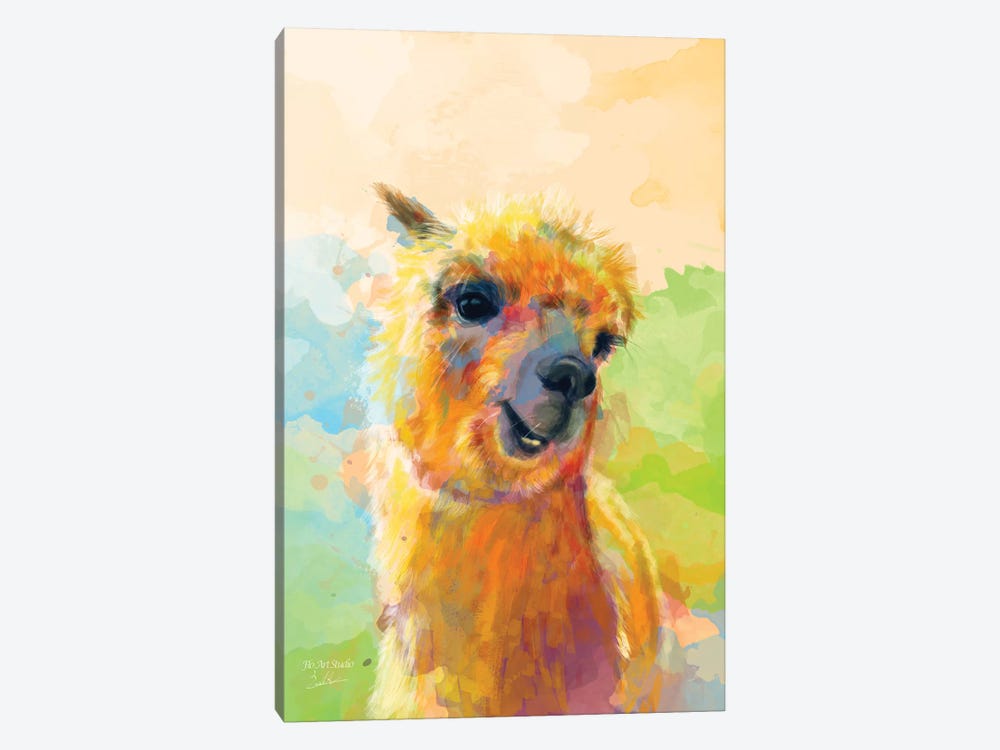 Colorful Happiness by Flo Art Studio 1-piece Canvas Art