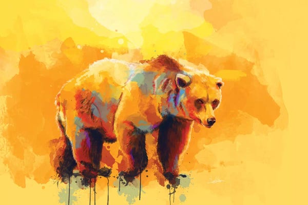 Bears: Bear Dream by Flo Art Studio