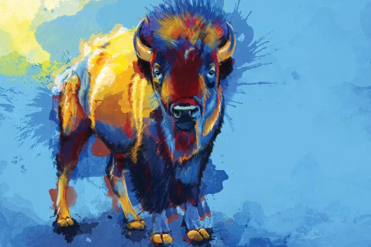 On The Plains by Flo Art Studio wall art