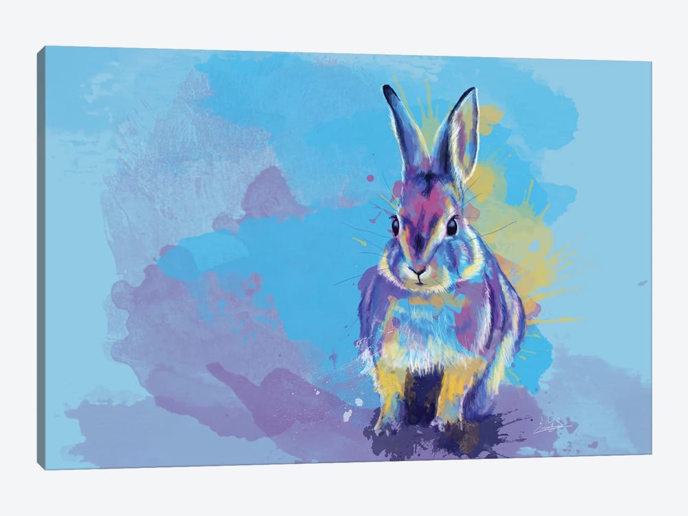 Bunny Dream by Flo Art Studio 1-piece Canvas Art