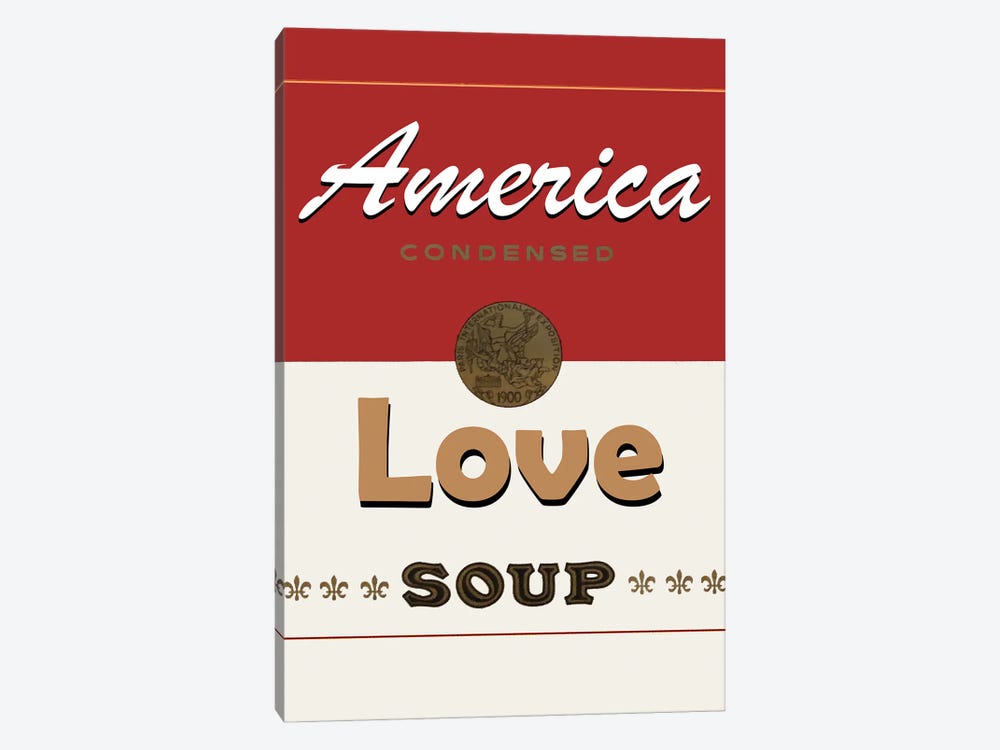 Love Soup by Eric Fausnacht 1-piece Canvas Print
