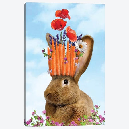 Crown Of Carrots Canvas Print #FAU179} by Eric Fausnacht Art Print