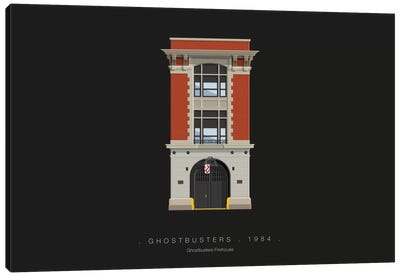 Ghostbusters Canvas Art Print - Fred Birchal