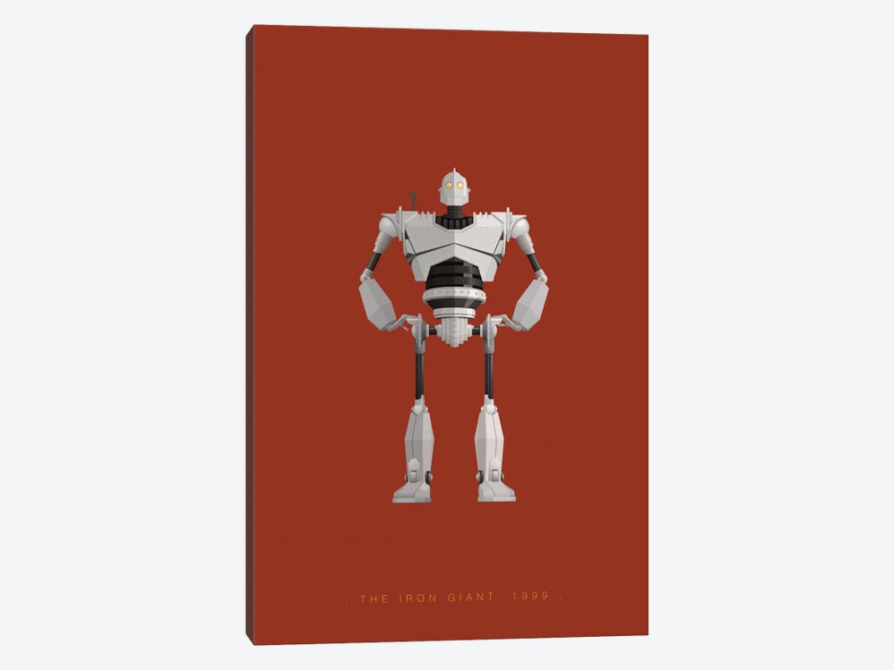 The Iron Giant by Fred Birchal 1-piece Canvas Art