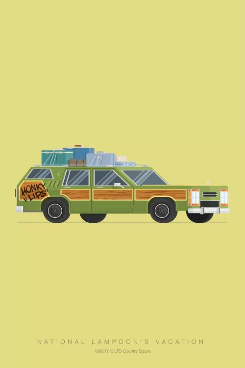 National Lampoon's Vacation by Fred Birchal wall art