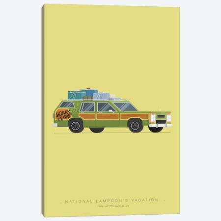 National Lampoon's Vacation Canvas Print #FBI16} by Fred Birchal Art Print