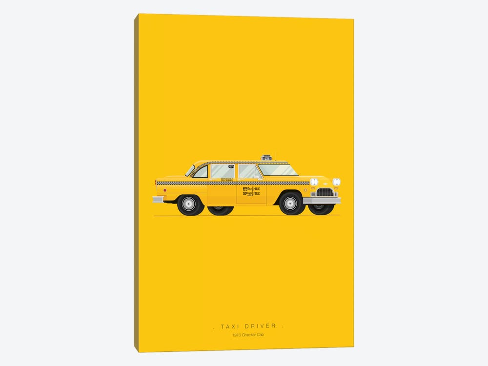 Taxi Driver by Fred Birchal 1-piece Canvas Artwork