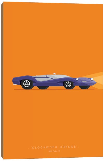 A Clockwork Orange Canvas Art Print - Automobile Art