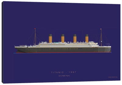 On Board X Canvas Art Print - Cruise Ship Art