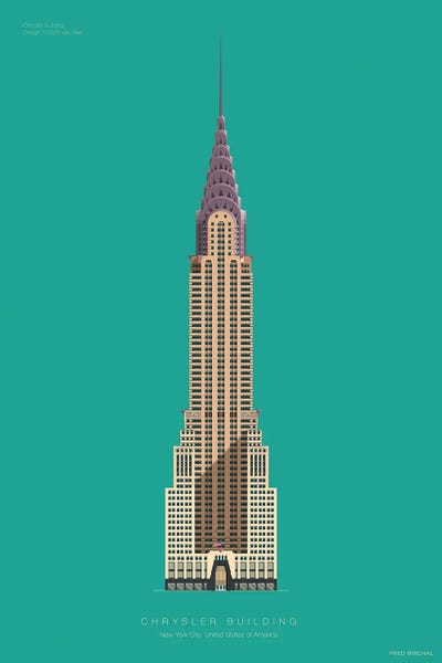 Chrysler Building: Chrysler Building New York City, Usa by Fred Birchal