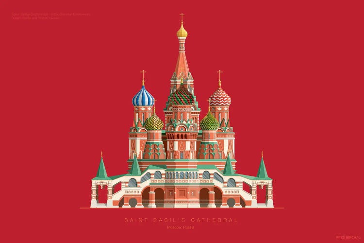 Saint Basil's Cathedral Moscow, Russia