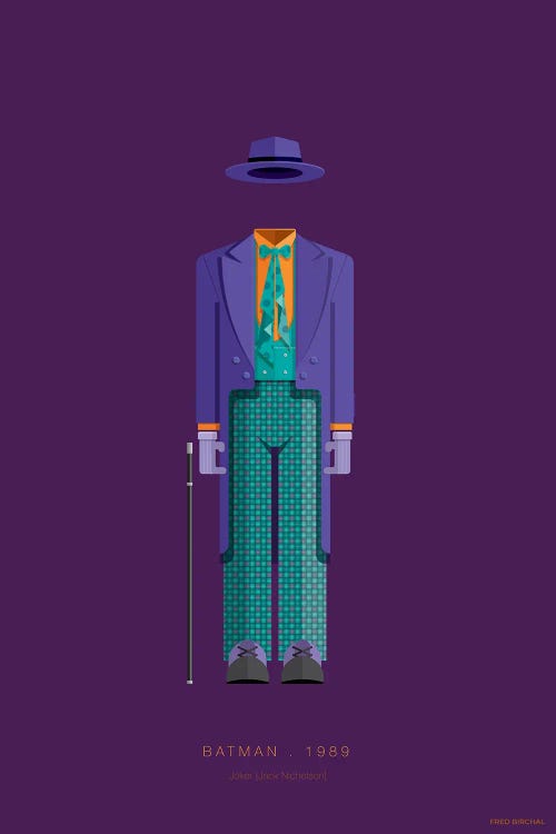 Batman Joker by Fred Birchal wall art