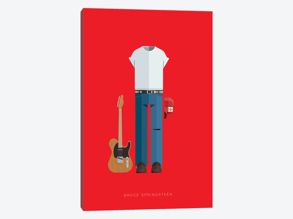 Bruce Springsteen by Fred Birchal 1-piece Art Print