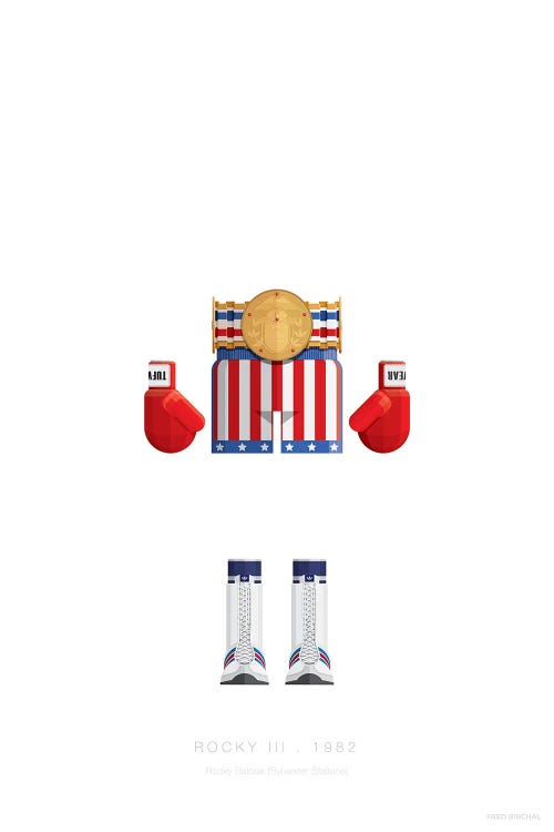 Rocky III by Fred Birchal wall art