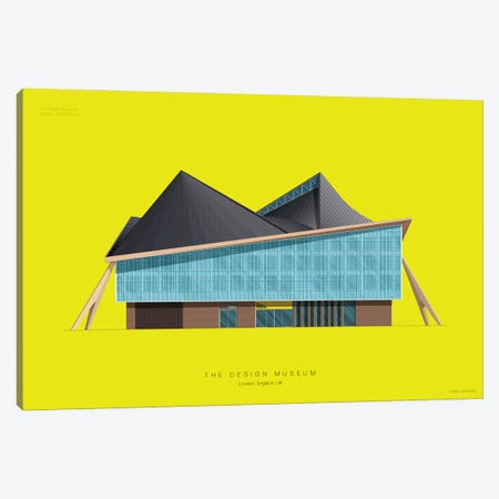 The Design Museum Canvas Print #FBI261} by Fred Birchal Canvas Art