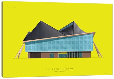 The Design Museum Canvas Art Print - Fred Birchal