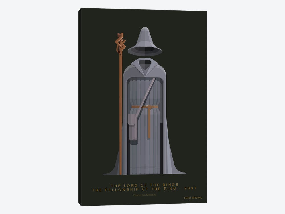 The Lord Of The Rings - Gandalf by Fred Birchal 1-piece Art Print