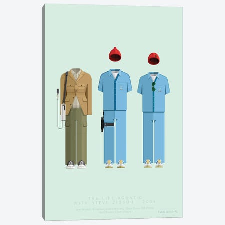 The Life Aquatic With Steve Zissou, 2004 Canvas Print #FBI296} by Fred Birchal Canvas Wall Art