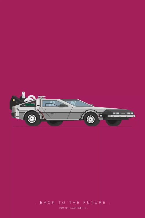 Back To The Future by Fred Birchal wall art