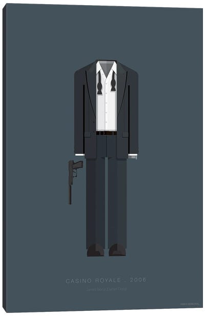 Casino Royale Canvas Art Print - Famous Hollywood Costumes