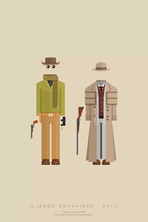 Django Unchained II by Fred Birchal wall art