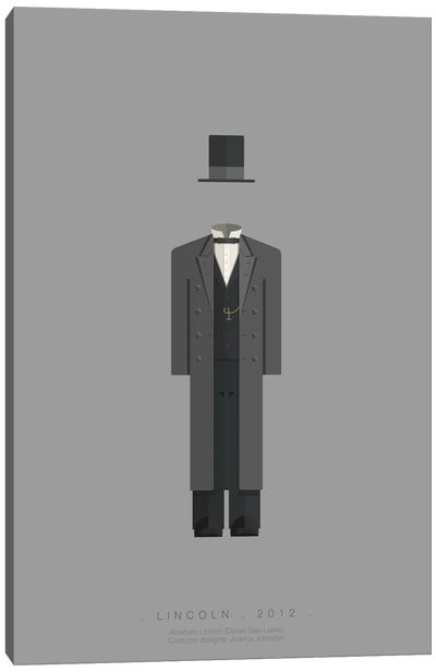 Lincoln Canvas Art Print - Famous Hollywood Costumes