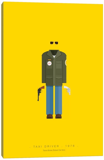 Taxi Driver Canvas Art Print - Famous Hollywood Costumes
