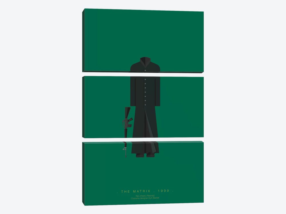 The Matrix I by Fred Birchal 3-piece Canvas Print