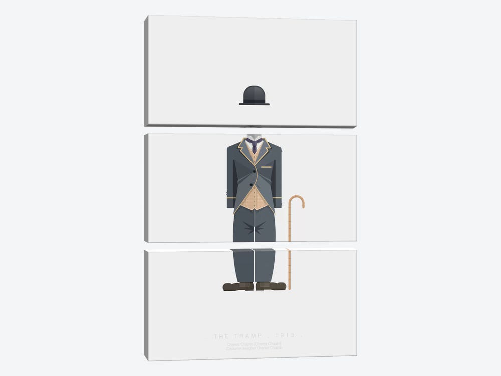 The Tramp by Fred Birchal 3-piece Art Print