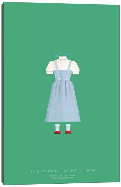 The Wizard Of Oz Canvas Art Print - Fred Birchal