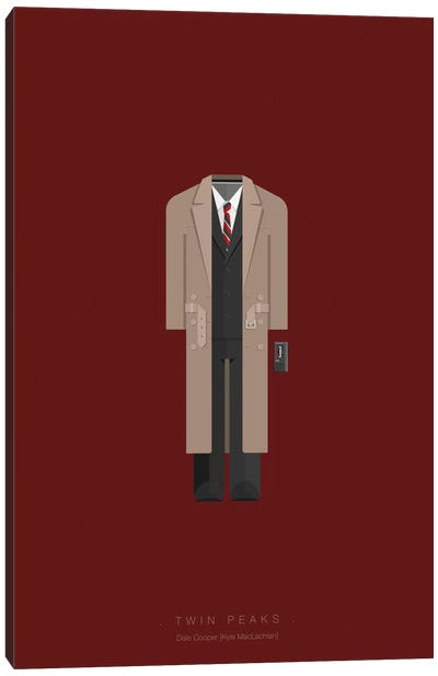 Twin Peaks Canvas Art Print - Famous Hollywood Costumes