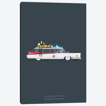 Ghostbusters Canvas Print #FBI9} by Fred Birchal Canvas Artwork