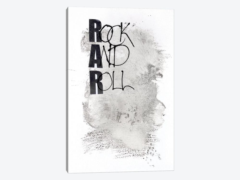 Rock and Roll by Design Fabrikken 1-piece Canvas Art Print
