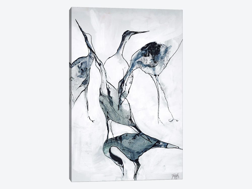 Crane I by Design Fabrikken 1-piece Canvas Print