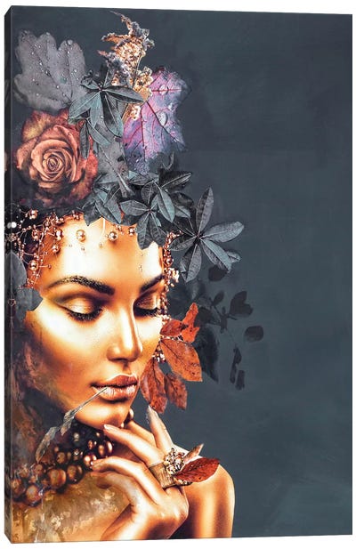 Gold Couture I Canvas Art Print - Beauty