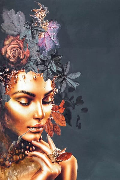 Design Fabrikken: Gold Couture I by Design Fabrikken