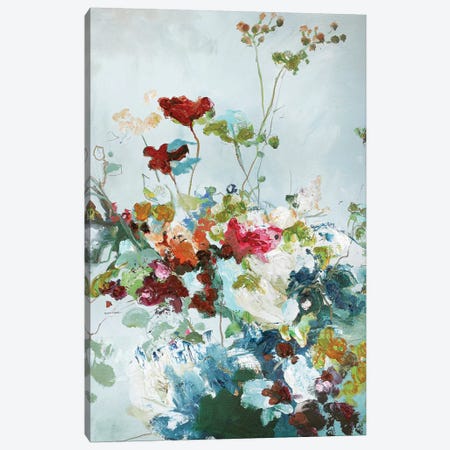 Abstract Floral I Canvas Print #FBK31} by Design Fabrikken Canvas Artwork