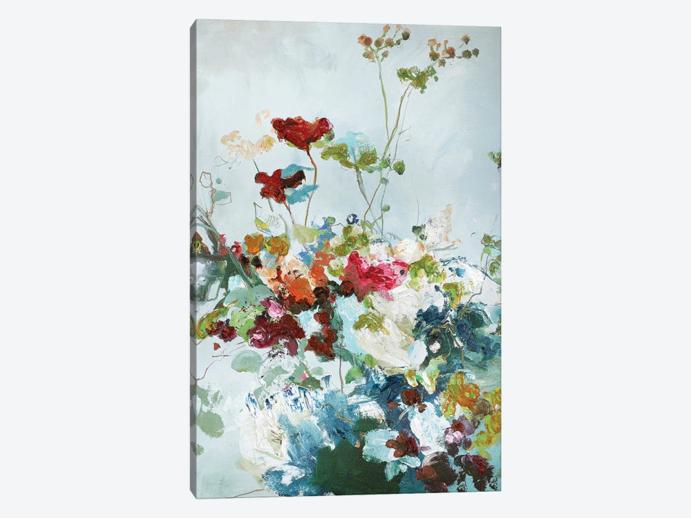 Abstract Floral I by Design Fabrikken 1-piece Canvas Art Print