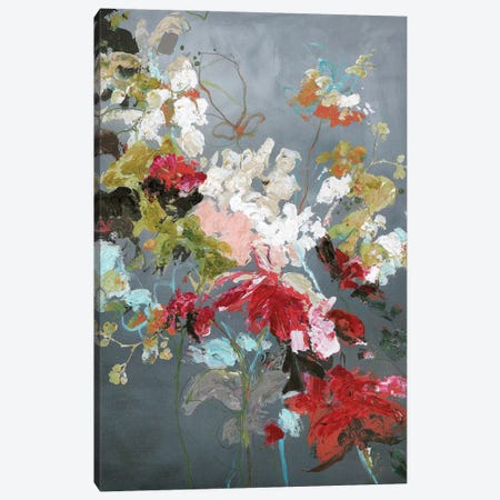 Abstract Floral II Canvas Print #FBK32} by Design Fabrikken Canvas Artwork