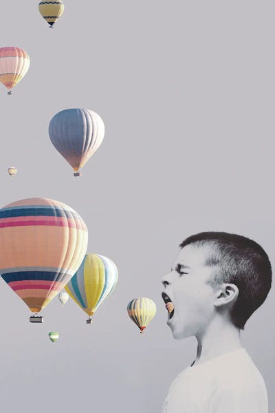 Hot Air Balloons: My Big Mouth by Design Fabrikken