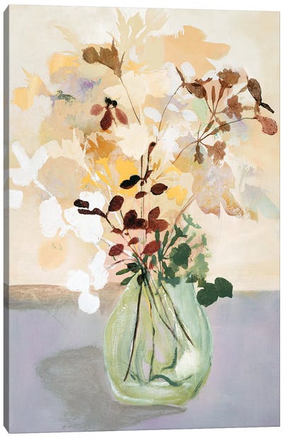 Pastel Flower II Canvas Art Print - Design Fabrikken