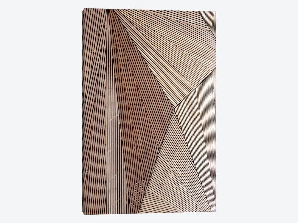 Wooden Structure by Design Fabrikken 1-piece Canvas Artwork