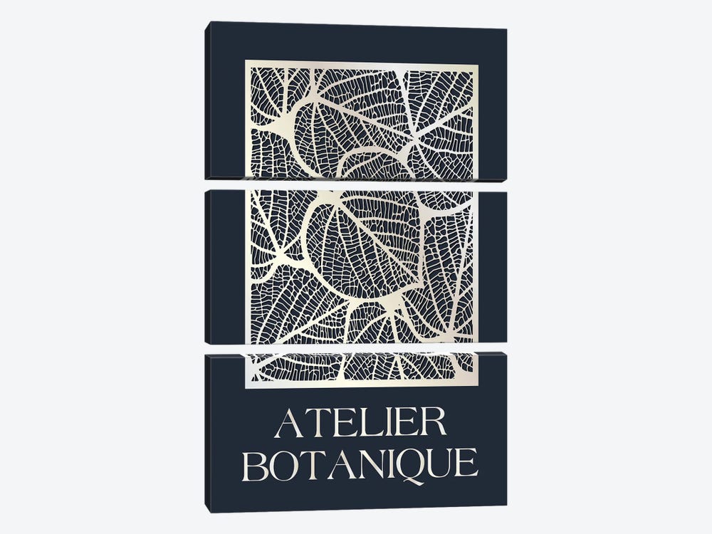 Atelier Botanique by Design Fabrikken 3-piece Canvas Print